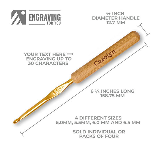 Knotty Hooker Wooden Crochet Hooks