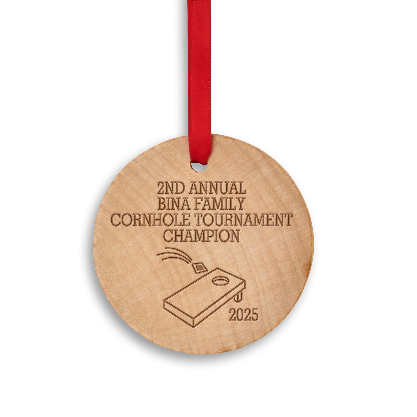 Custom Sports Ornaments Wooden