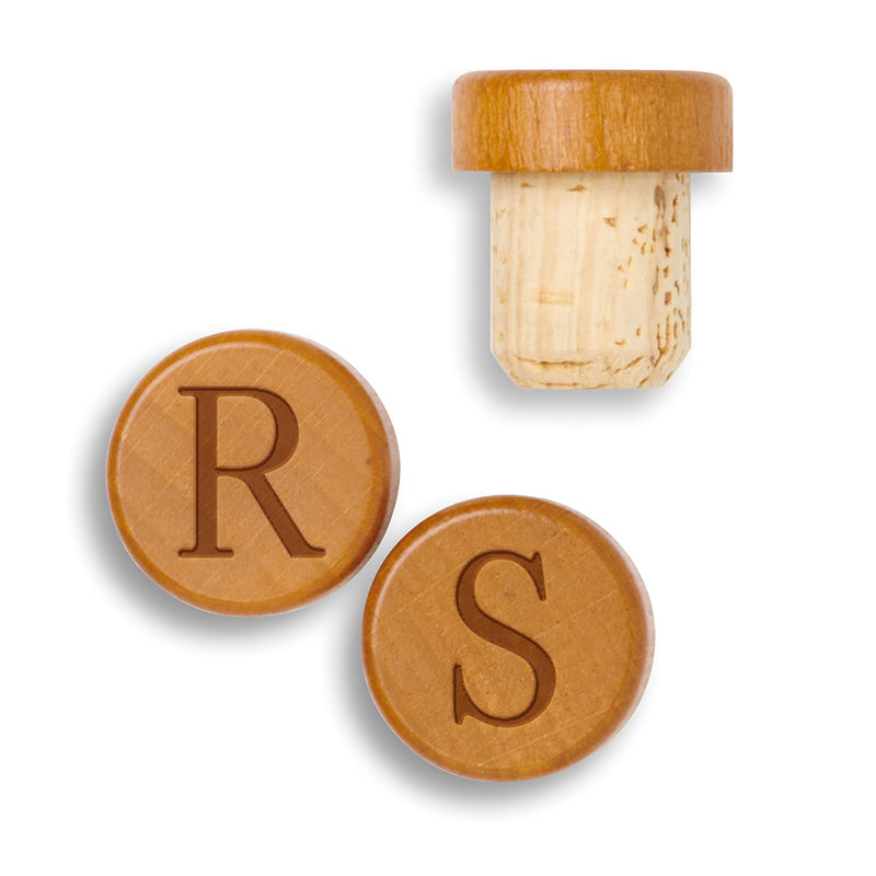 Monogrammed Wine Stopper