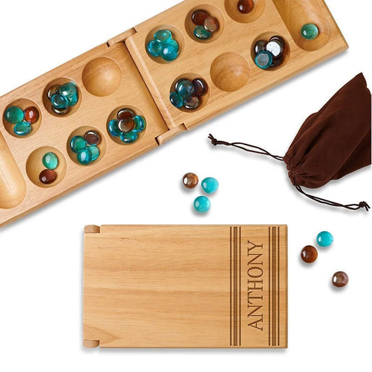 Custom Mancala Boards with Stripes