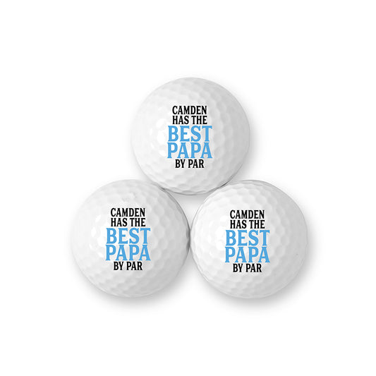 best day by par golf balls