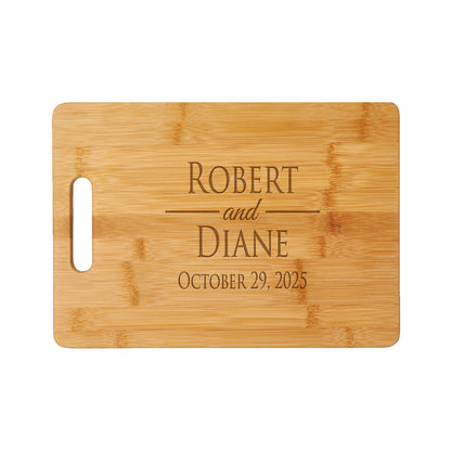 Personalized Wedding Cutting Board