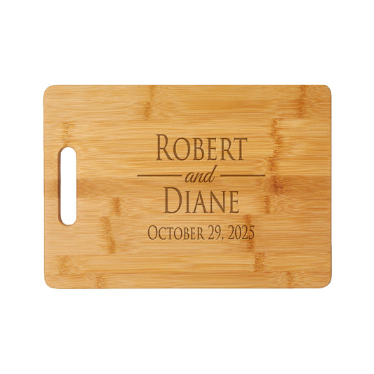 Personalized Wedding Cutting Board