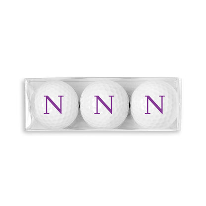 initialed golf balls 