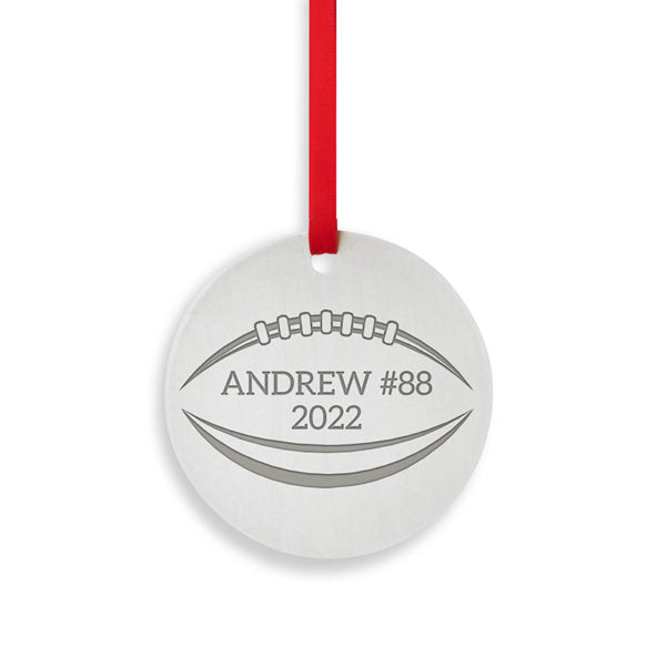 Sports Team Ornaments - Metal