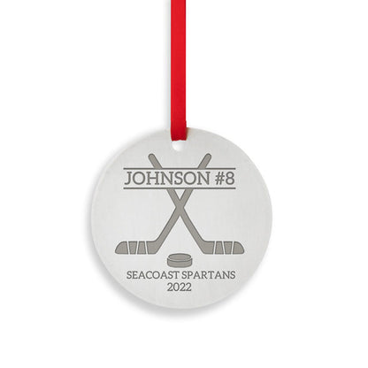 Personalized Sports Ornaments for Teams