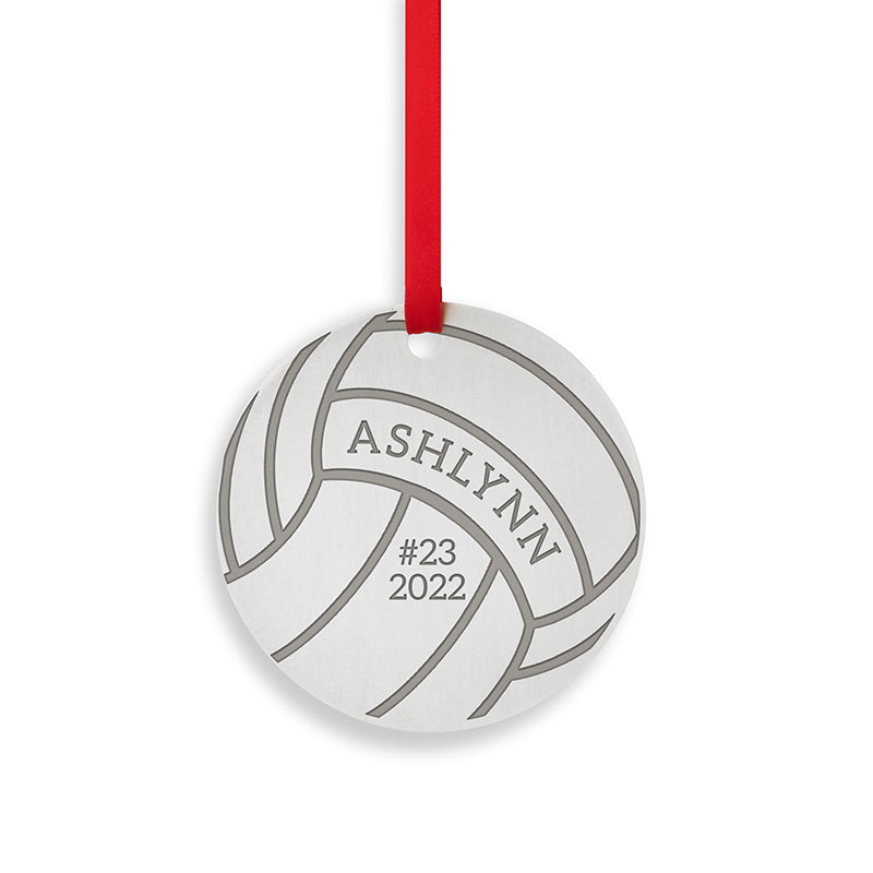 Sports Team Ornaments - Metal