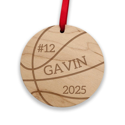 Personalized Sports Ornaments for Teams