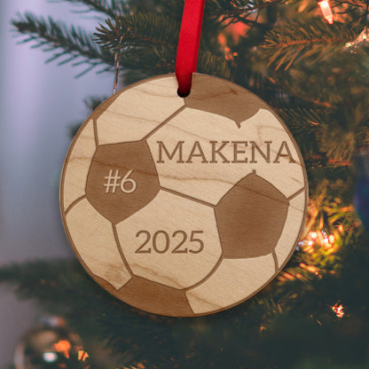 Personalized Sports Ornaments for Teams