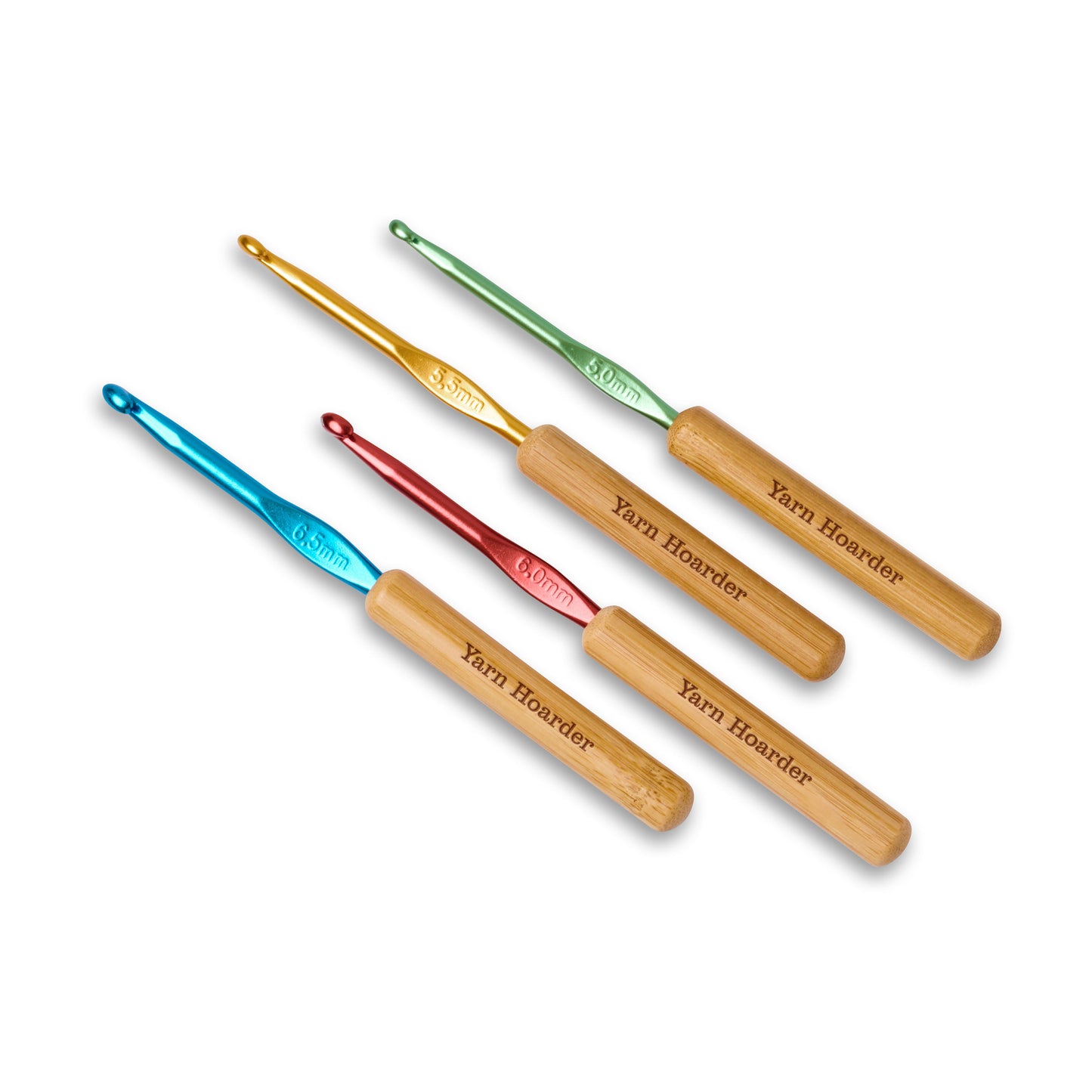 Bamboo Crochet Hooks with Crochet Puns