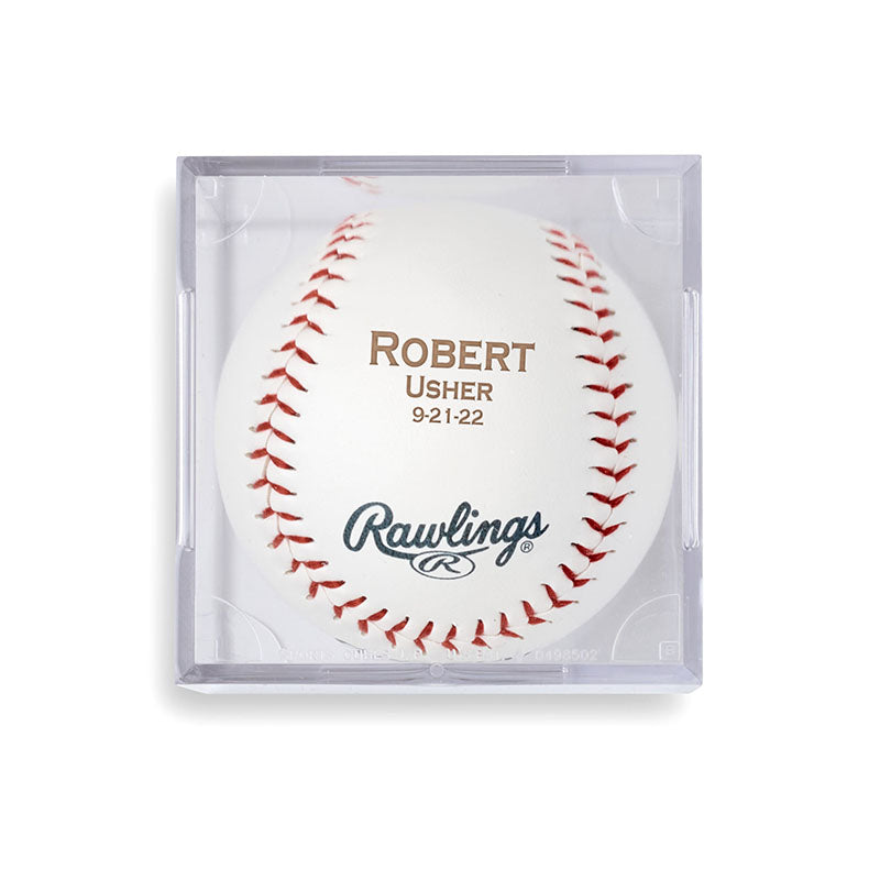 Wedding Baseballs and Baseball Bats