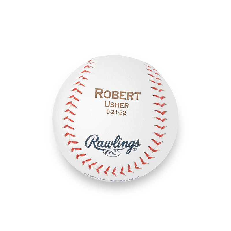 Wedding Baseballs and Baseball Bats