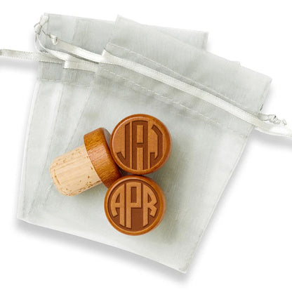 Monogrammed Wine Stopper