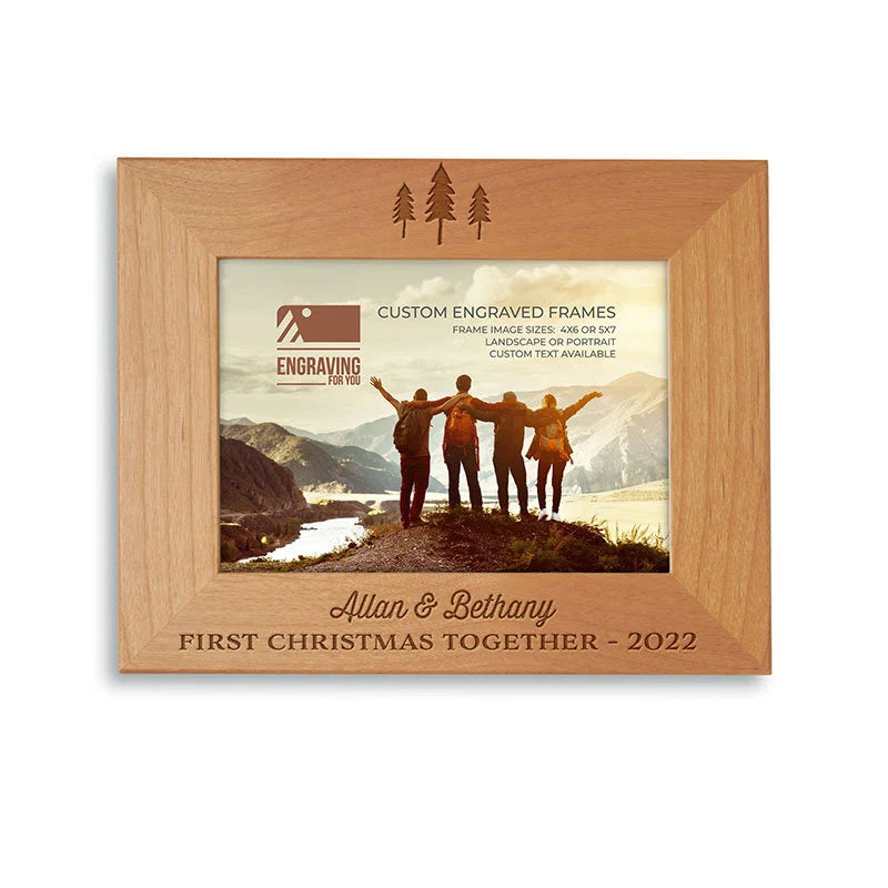 Couple and Family Picture Frames with Custom Date