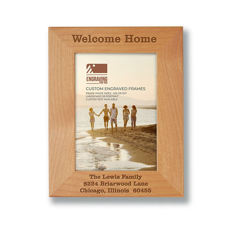 Welcome Home Picture Frame