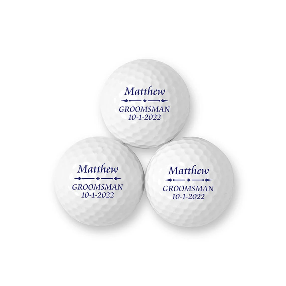 Wedding Golf Balls