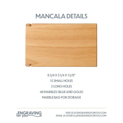 Personalized Mancala Gifts for Couples