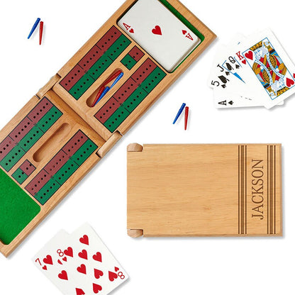 Customized Cribbage Board with Name