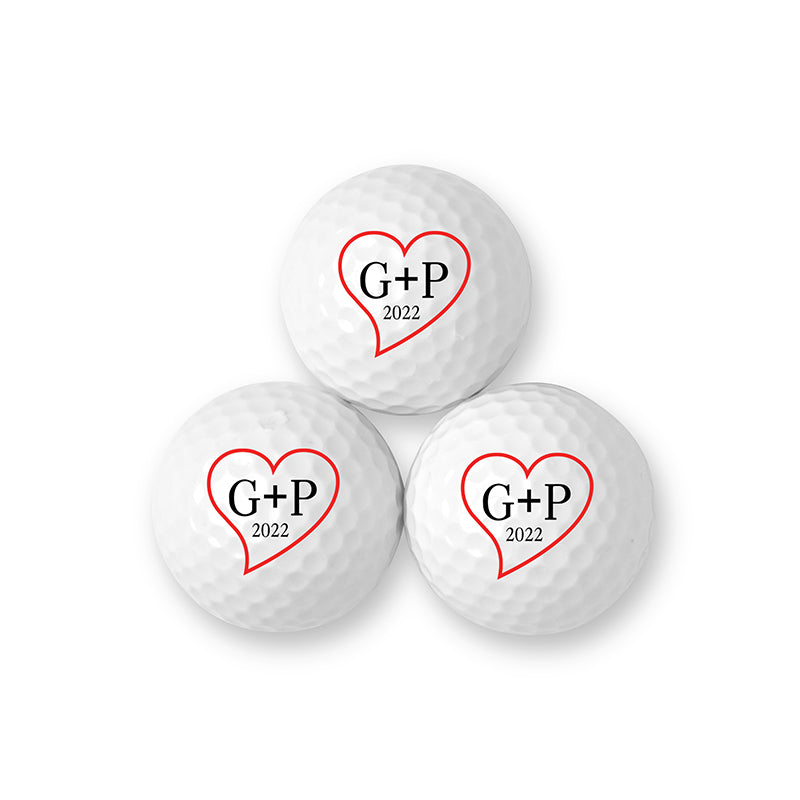 Wedding Golf Balls