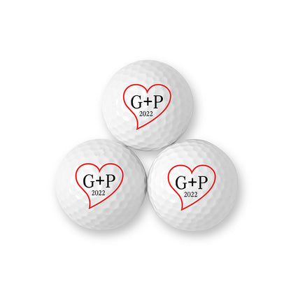 Wedding Golf Balls