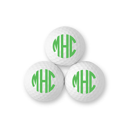 initials on golf balls 