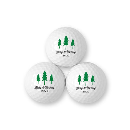 Wedding Golf Balls