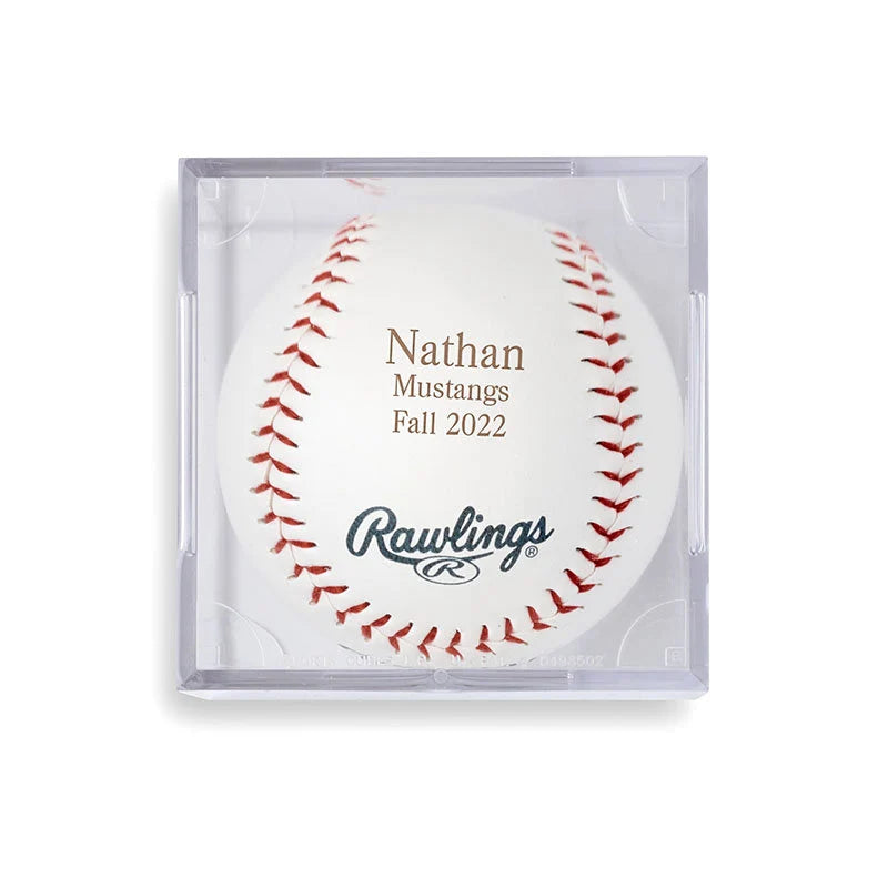Personalized Baseballs for Players