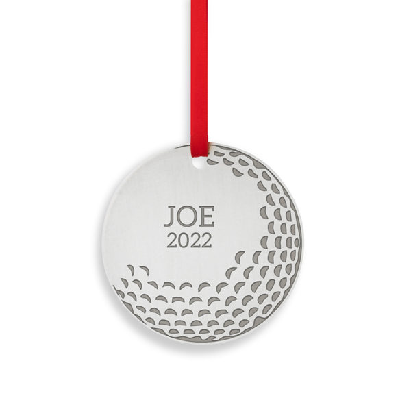 Custom-engraved-metal-ornament-SPORTS golf