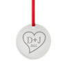Custom-engraved-metal-ornament-initials heart