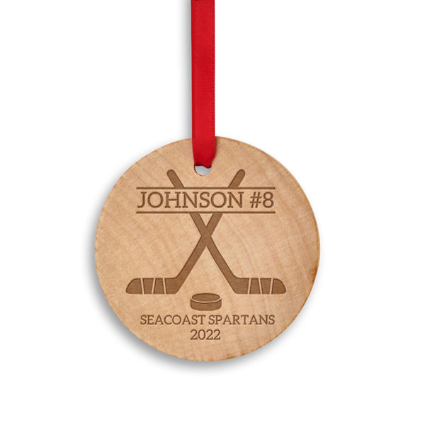 Personalized-tree-ornament-SPORTS hockey
